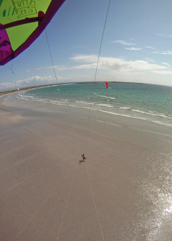 Gott Bay Tiree Ariel View